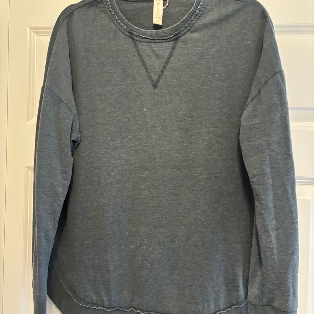 Altar'd State Slate Blue Sweatshirt